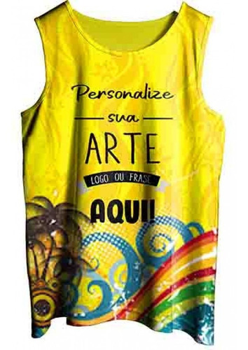 Kit 100 Abadá Personalizado Sublimação Carnaval Bloco Verão