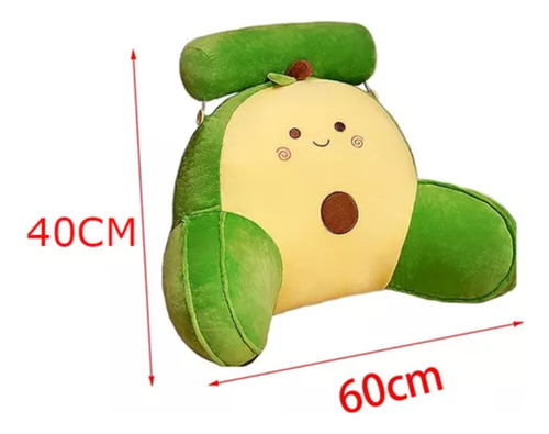 Almohada De Juguete De Felpa De Aguacate A