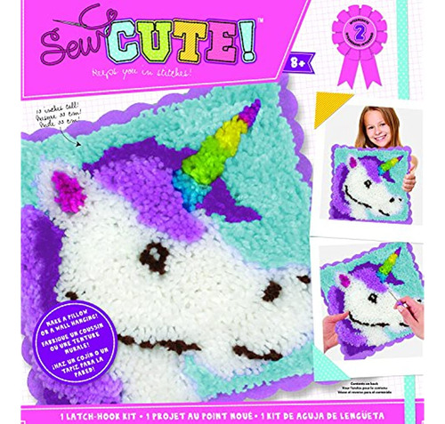 Colorbok Coser Lindo Kit De Ganchillo Unicornio