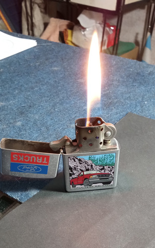 Encendedor Zippo. Ford Trucks. Perfecto Estado. En Caja (Usado)