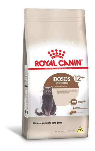 Ração Royal Canin Sterilised 12+ Gatos Adultos 1,5kg