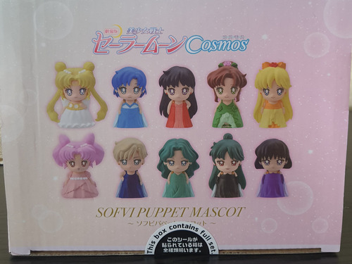 Figuras Sailor Moon Sofvi Puppetmascot