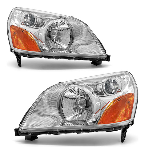 Faro Delantero Compatible Con Honda Pilot 2003 2004 2005 Car