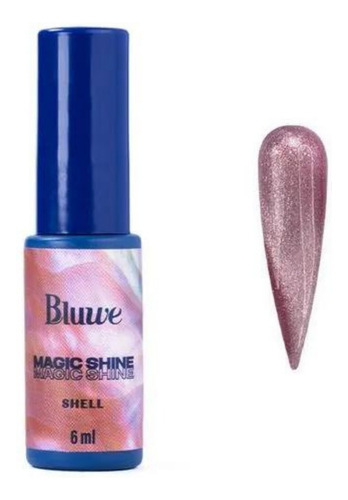 Bluwe Esmalte Em Gel Shell Coleção Magic Shine Shell 6ml