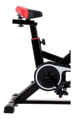 Imagen 2 de 3 de Bicicleta fija Smart Tech RB-EB0018 para spinning negra