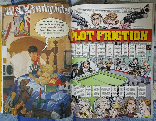 Revista Mad Americana Edición Especial Parodias De Los 90s (Usado)