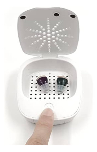 Secador Para Audífonos, Deshumidificador, Luces Uv, El Ideal Blanco