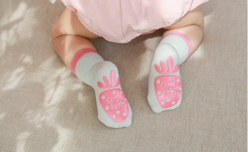 calcetines para bebé para niñas y niños estampado de animales calcetines para bebé con agarre antideslizante 22 pares/juego XM-Amigo calcetines para bebé 