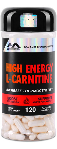 High Energy L-carnitina, Rendimiento Físico 100% Natural Ha®