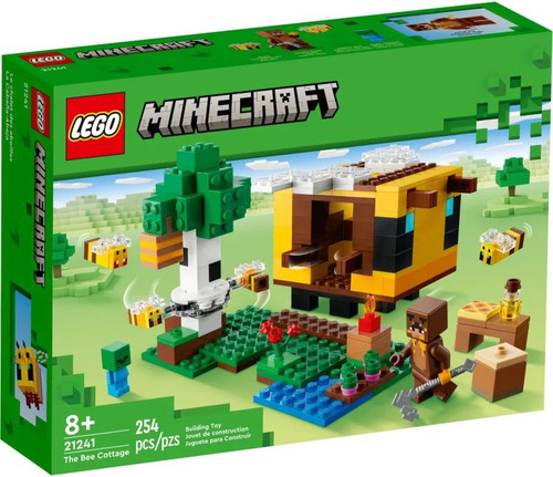 Lego Minecraft - The Bee Cottage - 254 Piezas - Cod 21241