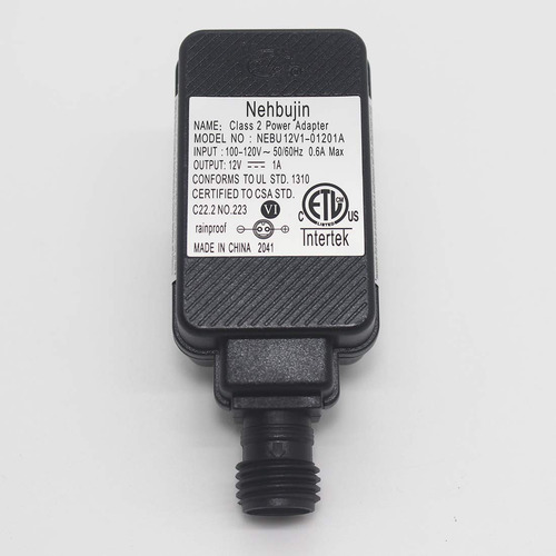 Fuente De Alimentación De 12 V Clase 2, Adaptador Inflable D