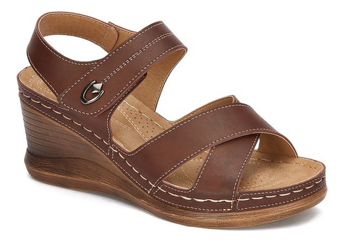 Huaraches Casuales Pr24461u Temporada Trendy Acabado Liso De