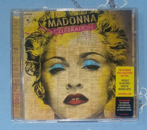 Madonna 2 Cd Celebration, Como Nuevo, Europeo (cd Stereo)