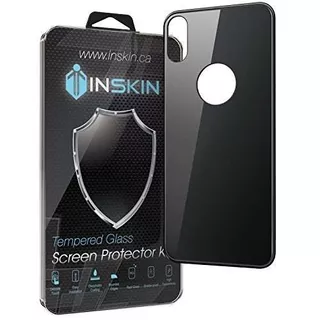 Inskin iPhone X Back Protector 3d Contraportada De Vidrio Te