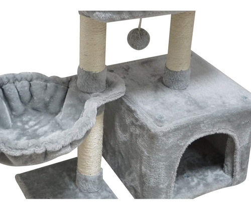 Fishnap Cat Tree Cat Tower Cat Condo Sisal Scratching Posts