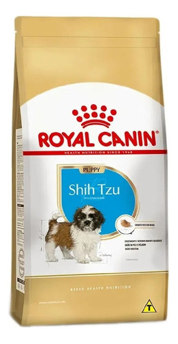 Alimento Royal Canin Breed Health Nutrition Shih Tzu para cão filhote de raça pequena sabor mix em sacola de 1kg