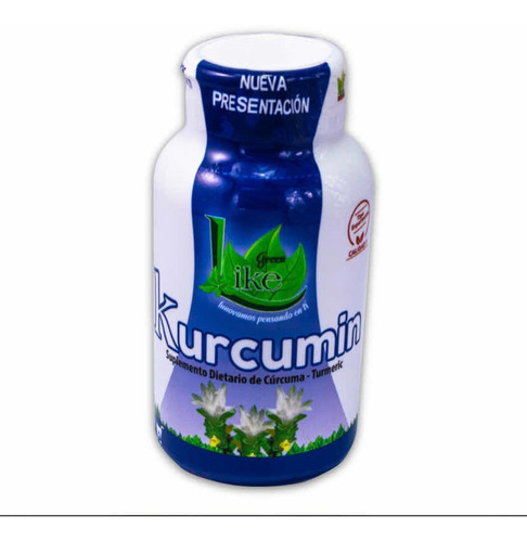 Kurlumin -curcuma Longa 100% Pura X 100 Capsulas Garantizada