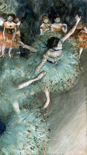 Lienzo Tela Canvas Arte Edgar Degas Bailarinas Ballet 1877