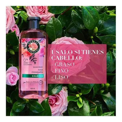 Herbal Essences Suavidad 400ml Shampoo + Acondiciona + Crema