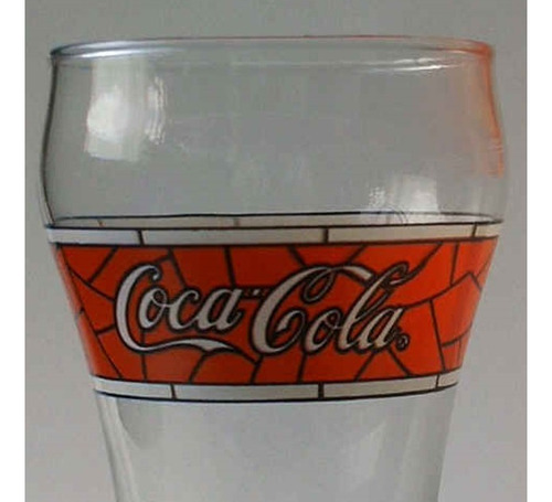 Vaso Vidrio Coca-cola Clásico 1987 Articulo De Colección 