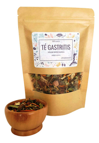 Te Herbal Infusion Organica Gastritis Colitis Ulceras Full