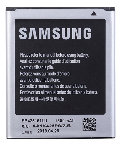 Bateria Samsung Galaxy Mini S3 I8190 J1 Mini 3 Pines