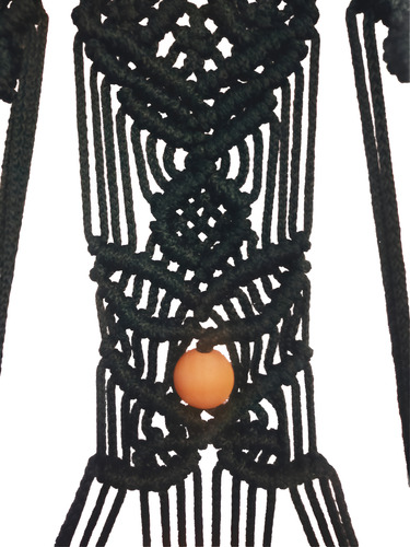 Colgante Macramé Para Macetero Para Flores Plantas Con Barra