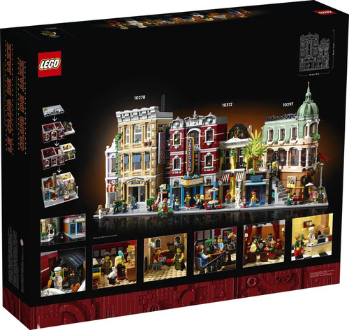 Kit De Construcción Lego Icons Club De Jazz 10312 2899 Pzas