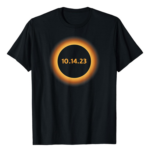 Eclipse Solar Anular 2023 14 De Octubre Camiseta Amante De L