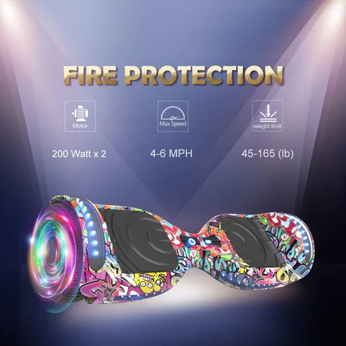 Hoverstar Patineta Hoverboard Version Hs2.0, Color Cromado,