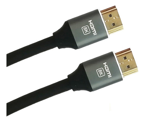 Cable Conexion Hdmi 8k 120hz V2.1 / 48gbps 4k 60hz / Oro 24k