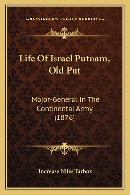 Libro Life Of Israel Putnam, Old Put: Major-general In Th...