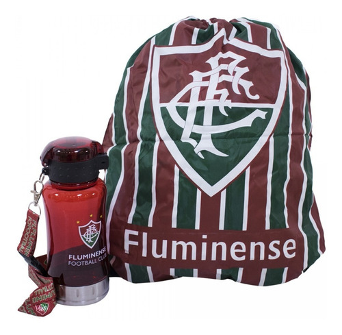 Botella de 500 ml con mochila Time Fluminense