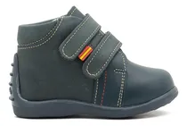 Comprar Zapato Botín Piel Andanenes Para Niño Primeros Pasos Marino