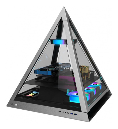 Case Azza Modelo Pyramid 804 Gamer Servidores Pc Pro Atx Rgb