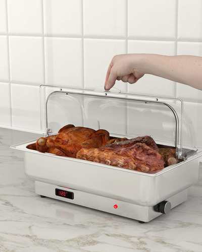Takywep El Plato De Chafing Eléctrico Con Conjunto De Buffet