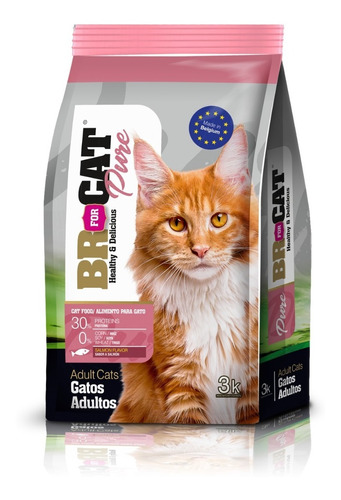 Br For Cat Adulto Salmon 3kg
