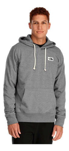 Polerón Polar The North Face Heritage Patch Pullover Hoodie - Hombre M Gris