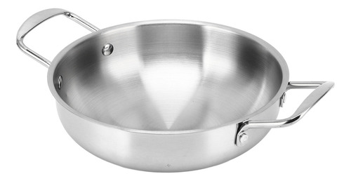 Panela De Ramen Com Aquecimento Binaural Uniforme, Cor De Aç