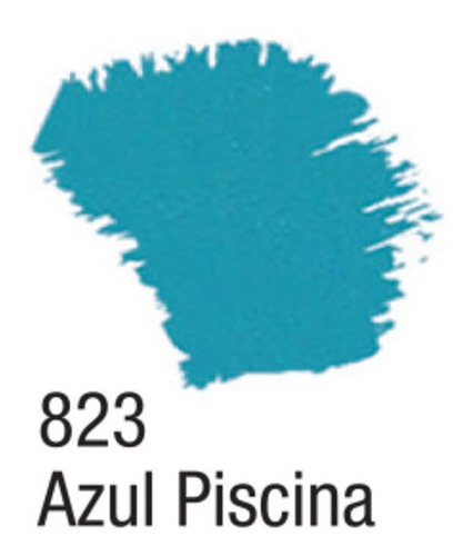 Tinta Acrílica Fosca Nature Colors 60ml Acrilex Cor Azul Piscina