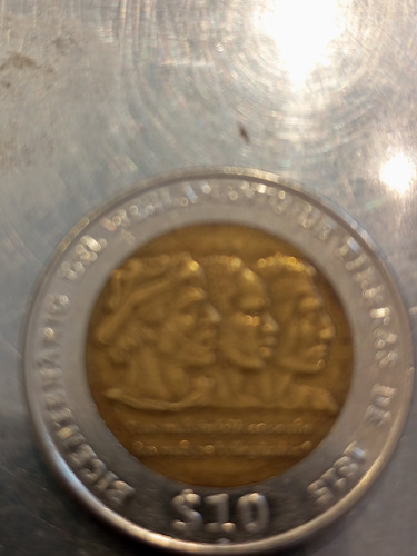 Moneda $10 Año 2015 Bicentenario