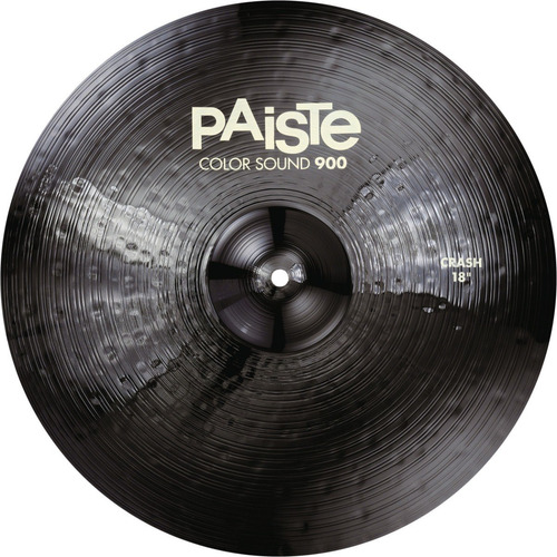 Platillo Paiste 1911418 Color Sound 900 Black Crash 18