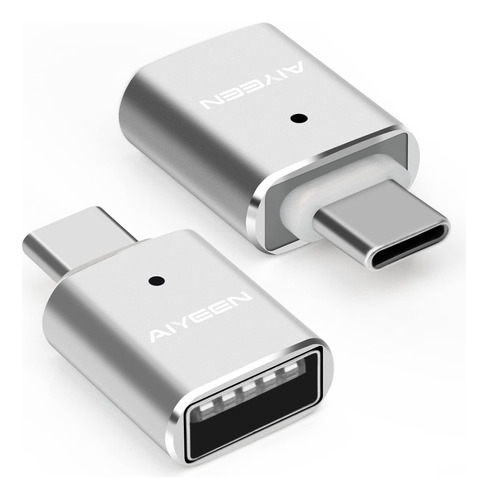 Aiyeen Adaptador Usb C A Usb (paquete De 2), Adaptador Usb C