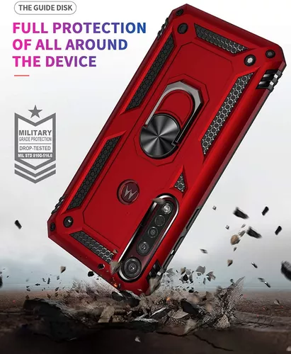 Rojo MOBESV Funda para Motorola Moto G8 Funda Móvil Motorola Moto G8 Magnético Carcasa para Motorola Moto G8 Funda con Tapa Funda Libro Motorola Moto G8 