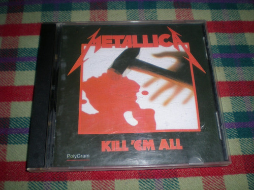 Metallica / Kill Em All Cd Sello Vertigo C30