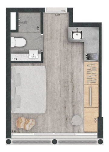 Imagem 22 de 29 de Studio Residencial Para Venda, Consolação, São Paulo - St2377. - St2377-inc