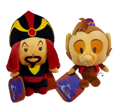 Jafar Y Abú De Colección Aladin Disney