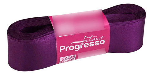 Fita De Cetim 38mmx10m Violeta 675 - Progresso