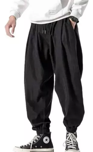 Pantalones Tipo Cargo Endy Baggy Para Hombre, Informales, Ti