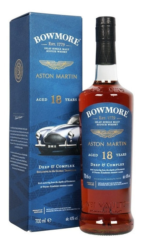 Whisky Bowmore 18 Años Aston Martin 700cc - Oferta